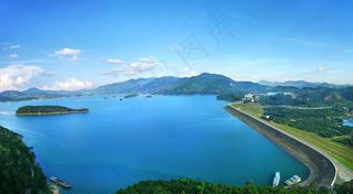 高州长坡水库图片