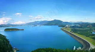 高州长坡水库图片