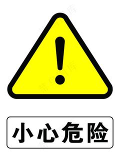 小心危险图片