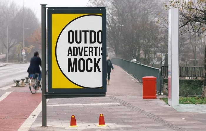 海报样机图片(3000X2000(DPI:300))psd模版下载