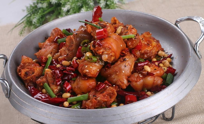 干锅猪蹄图片