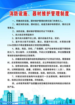 消防管理制度图片