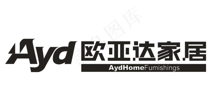 欧亚达家居LOGO矢量文件图片cdr矢量模版下载