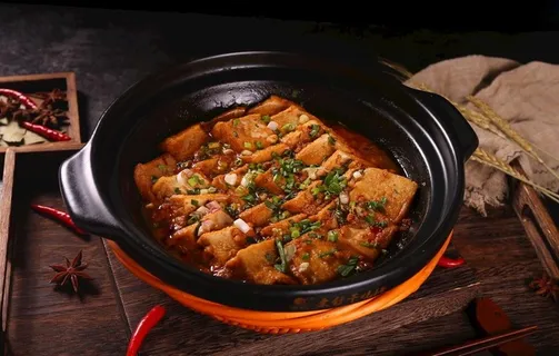 砂锅豆腐图片 砂锅豆腐图片