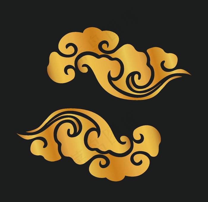 矢量古典祥云图片