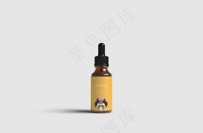 化妆品包装盒图片psd模版下载