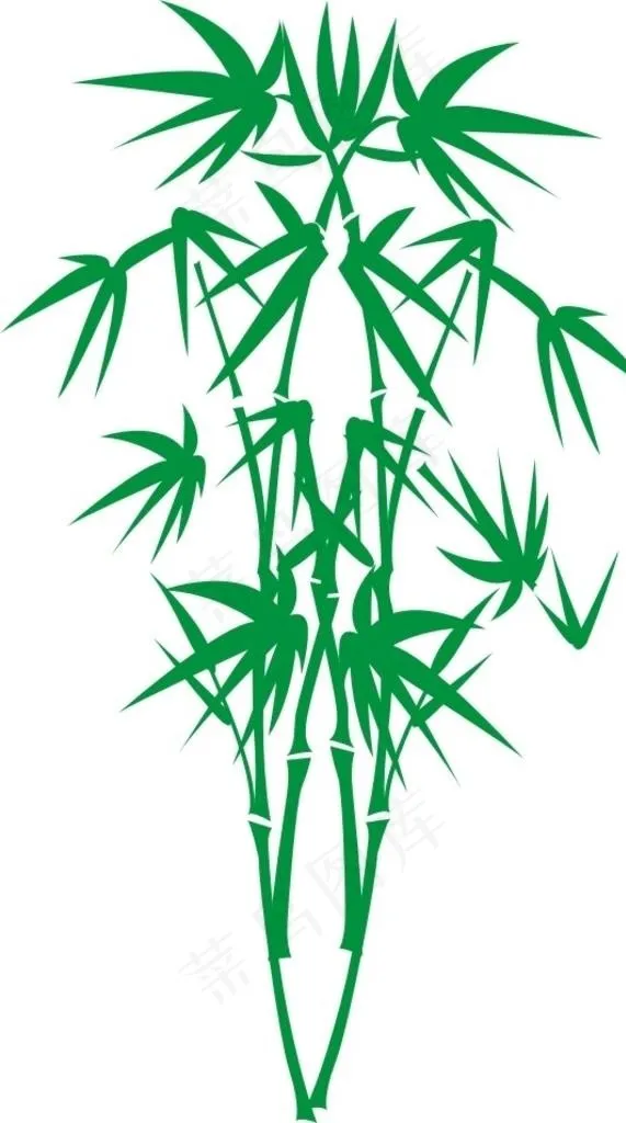 竹子图片cdr矢量模版下载