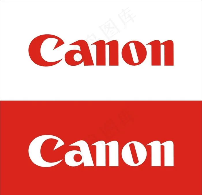 CANON标志图片cdr矢量模版下载