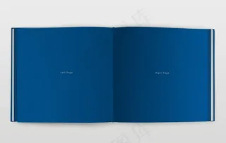 正方形画册样机图片