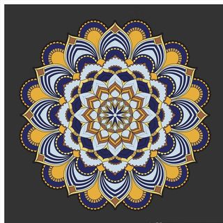 曼陀罗图案图片