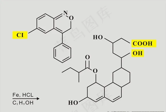 化学方程式矢量图图片cdr矢量模版下载