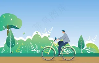 健康骑行图片
