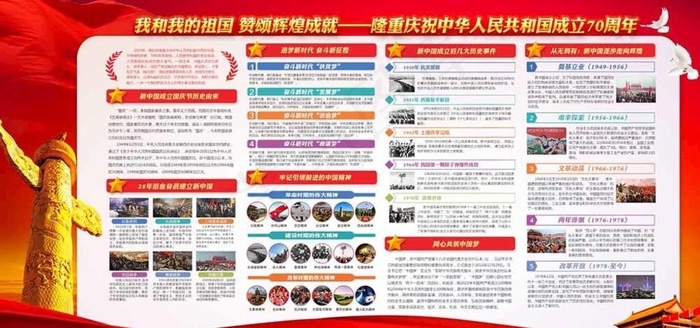 建国70周年图片