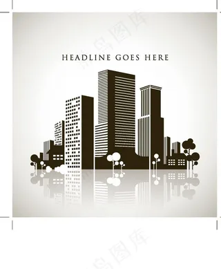 城市剪影图片