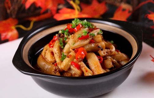 农家茄子煲图片