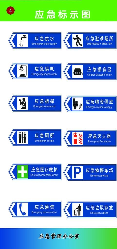 应急办标示图图片