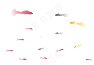 渐变鱼图片