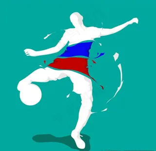 体育人物剪影图片