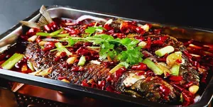 烤鱼素材图片