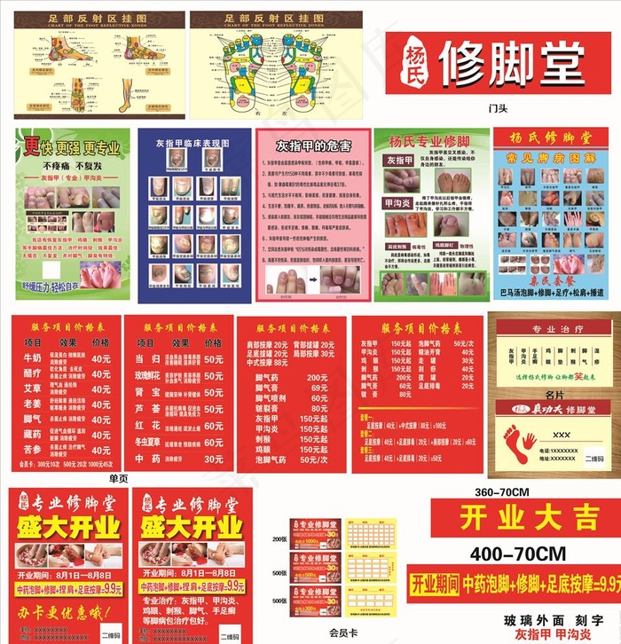 灰指甲 甲沟炎图片ai矢量模版下载