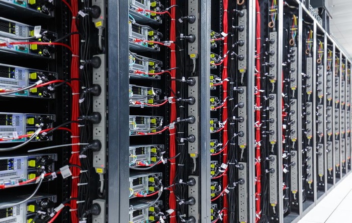 机房数据线路图片