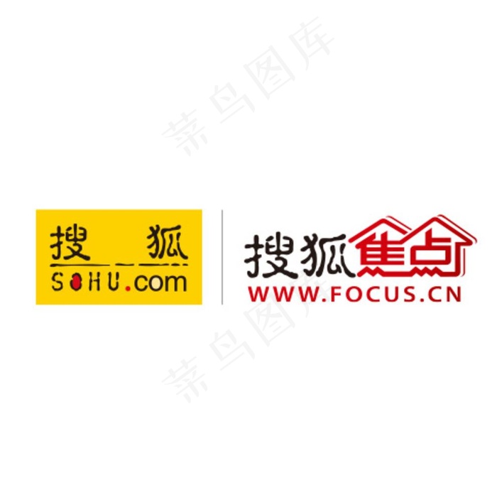 搜狐LOGO 搜狐焦点 矢量图片ai矢量模版下载