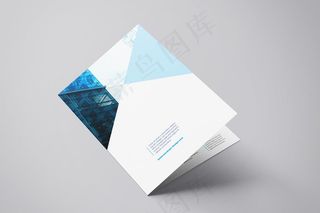 宣传单折页样机效果图模板图片