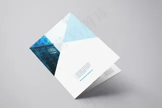 宣传单折页样机效果图模板图片
