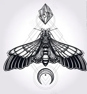 手绘插画图腾矢量图下载图片 手绘插画图腾矢量图下载图片