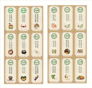 学校食堂文化图片