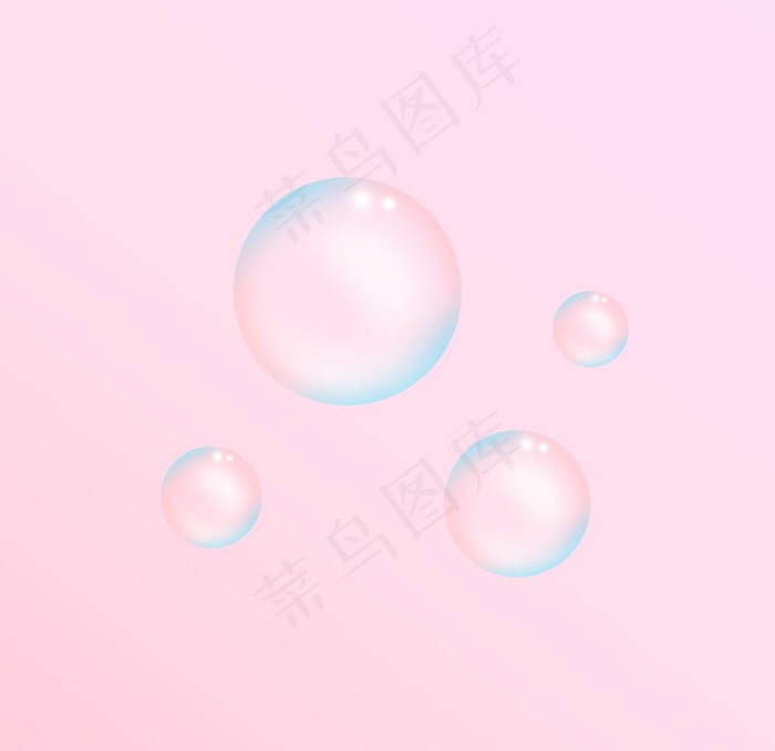 粉色泡泡图片