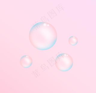 粉色泡泡图片