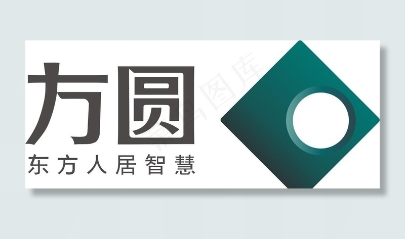 方圆地产标志图片cdr矢量模版下载