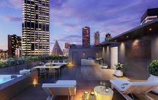 露台  阳台 城市  观景图片