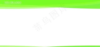 绿色展板图片