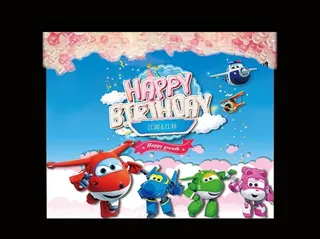小飞侠生日展板图片