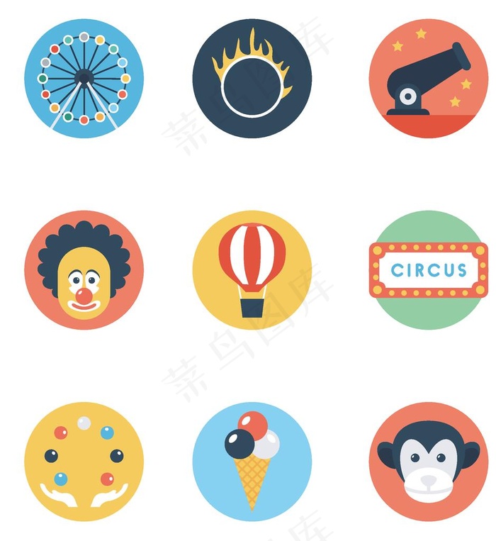 马戏团图标图片