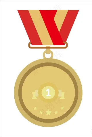 矢量奖牌图片