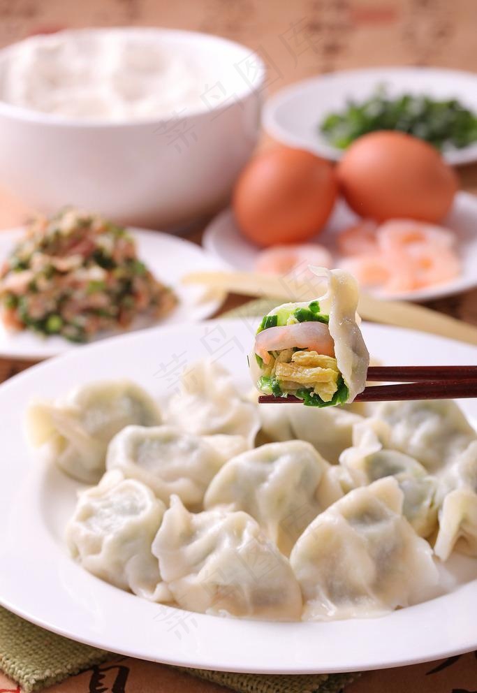 三鲜饺子图片