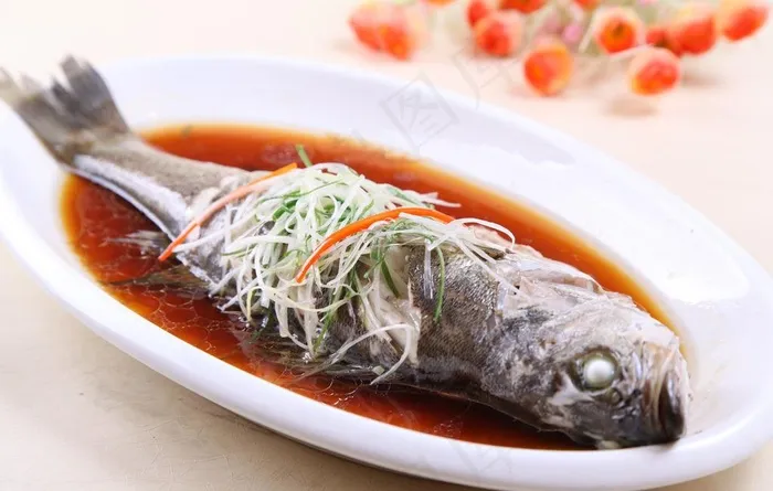 清蒸鱼图片