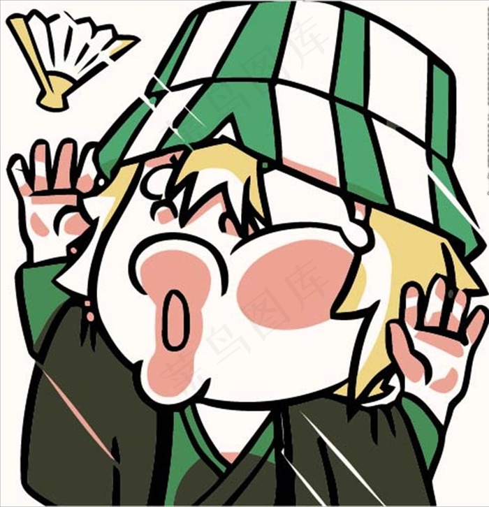 撞玻璃小人之死神の浦原喜助图片