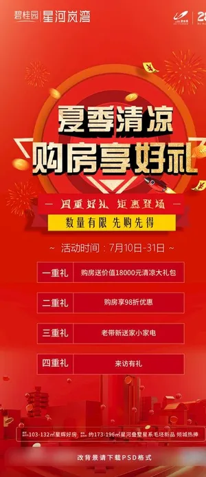 地产购房活动图片