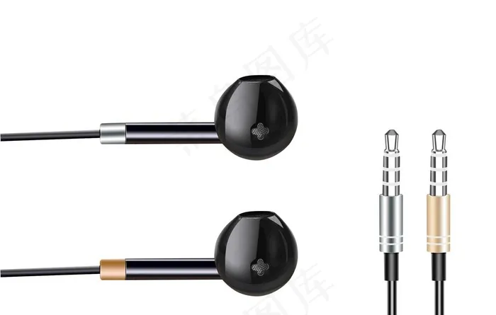 耳机精修图片psd模版下载