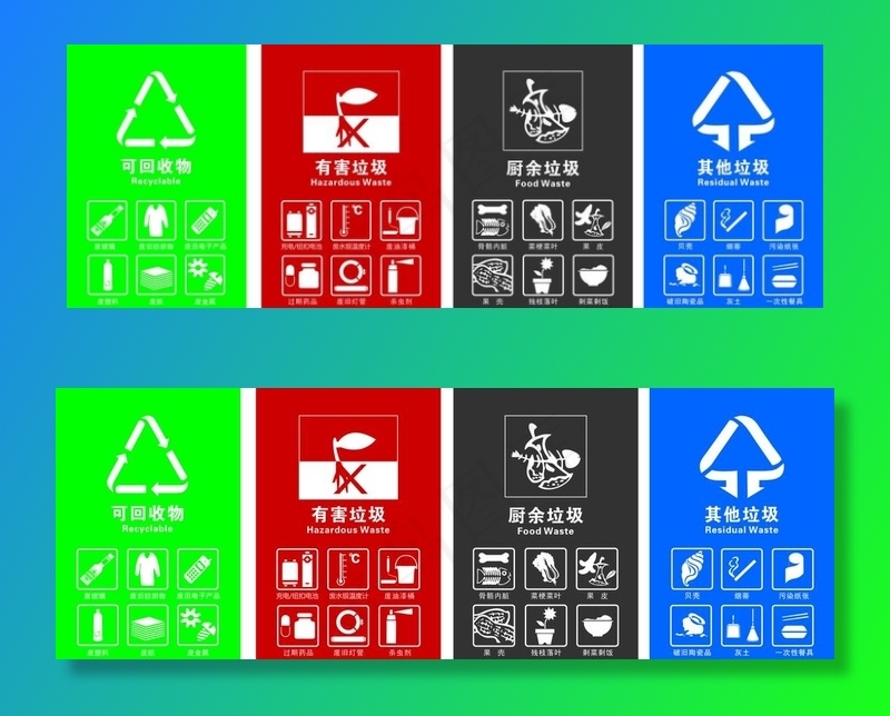垃圾分类图片