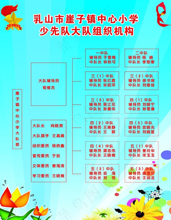 学校展板图片psd模版下载