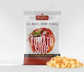 薯片包装样机图片