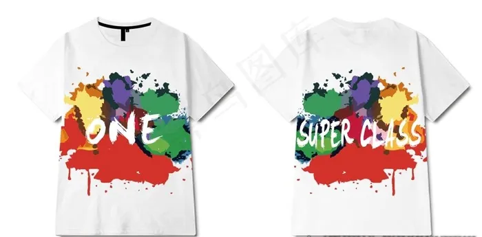 班服图片cdr矢量模版下载