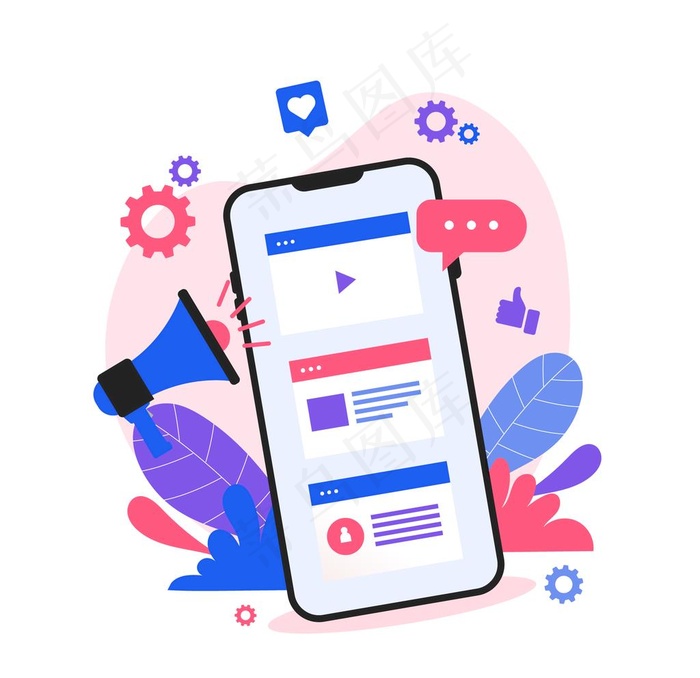 智能手机科技素材图片