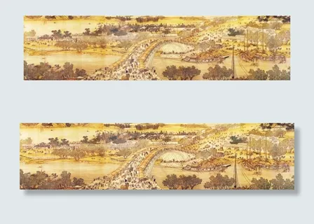 中国画清明上河图图片 中国画清明上河图图片