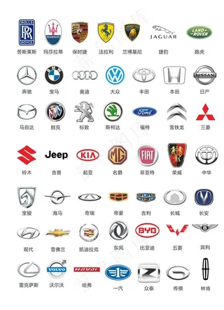 汽车标志图片